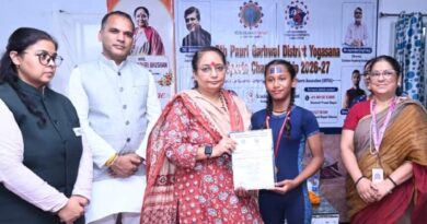 स्कॉलर्स में हुई योगासन स्पोर्ट्स चैंपियनशिप, खिलाड़ियों को किया गया सम्मानित