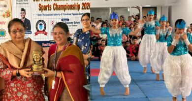 स्कॉलर्स में हुई योगासन स्पोर्ट्स चैंपियनशिप, खिलाड़ियों को किया गया सम्मानित