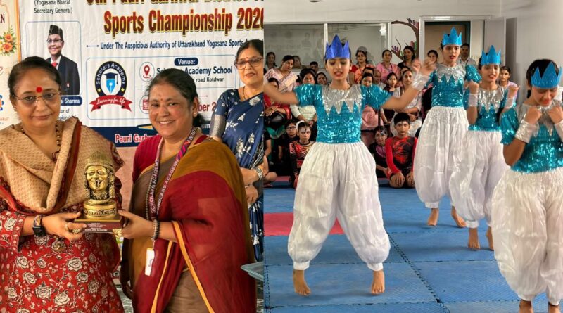 स्कॉलर्स में हुई योगासन स्पोर्ट्स चैंपियनशिप, खिलाड़ियों को किया गया सम्मानित